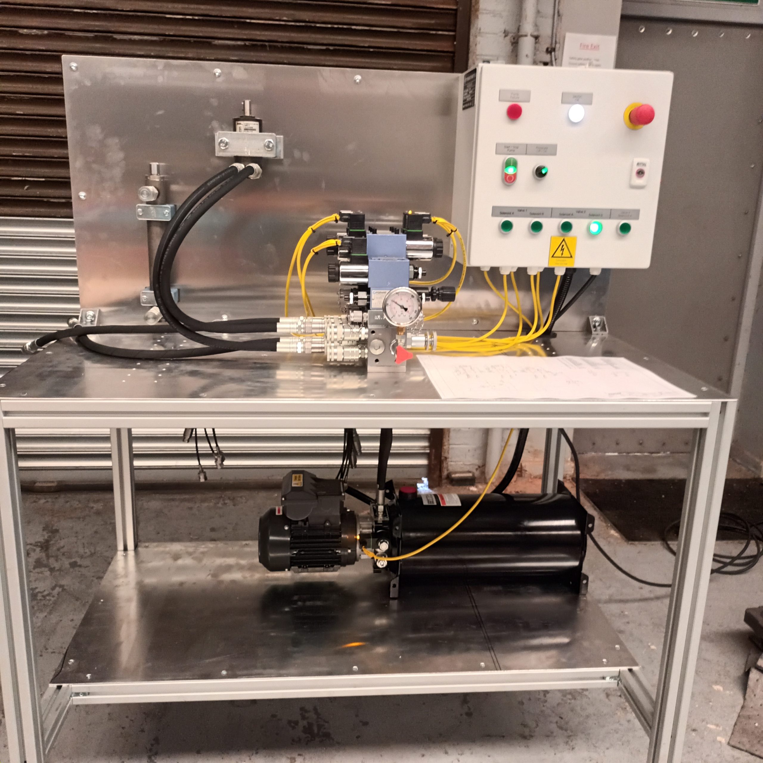 Hydraulic Training Course Rig